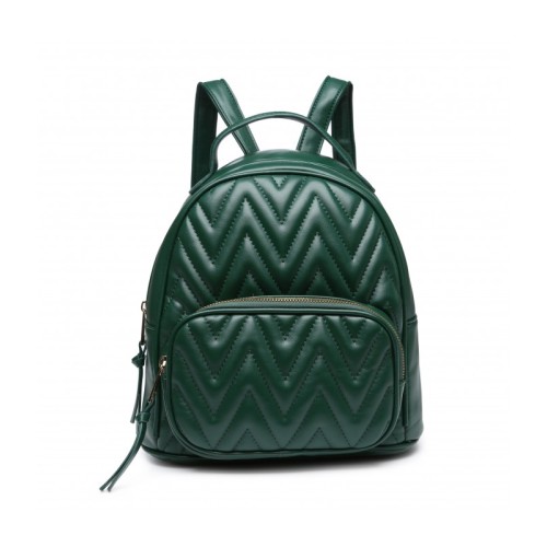 Zaino in Ecopelle Verde Susan