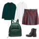 Zaino in Ecopelle Verde Susan Zaino in Ecopelle Verde Susan