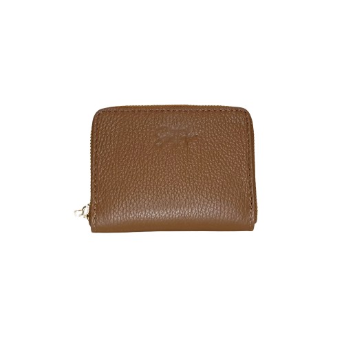 Portafoglio in Pelle Marrone Scuro