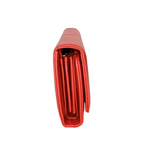 Portafoglio in Similpelle Rosso