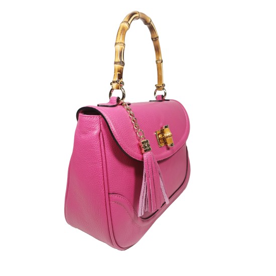 Borsa in Pelle Luxury Fucsia Africa Borsa in Pelle Luxury Fucsia Africa