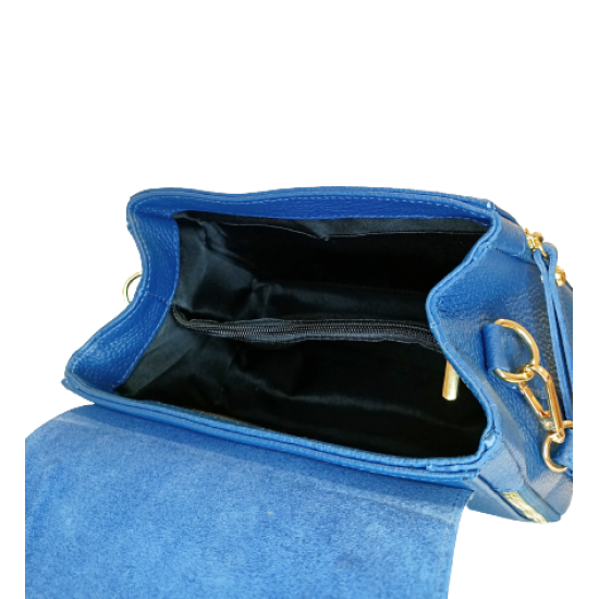 Borsa Bauletto Blu Petrolio Alessandra Borsa Bauletto Blu Petrolio Alessandra