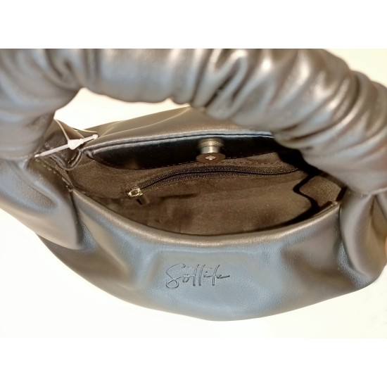 Borsa in Similpelle Nera Alessia Borsa in Similpelle Nera Alessia
