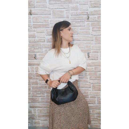 Borsa in Similpelle Nera Alessia Borsa in Similpelle Nera Alessia