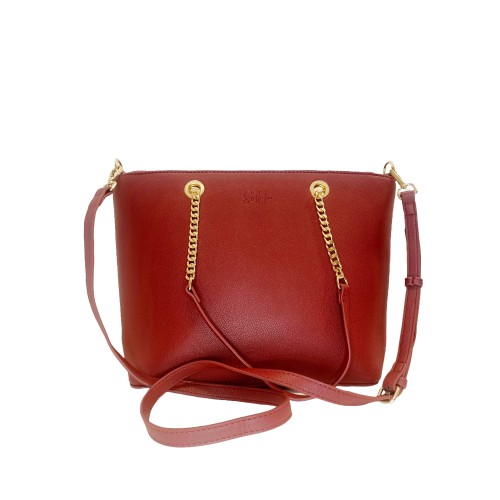 Borsa in Ecopelle Bordeaux Arianna