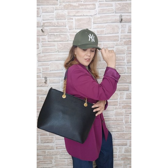 Borsa in Ecopelle Nera Arianna Borsa in Ecopelle Nera Arianna