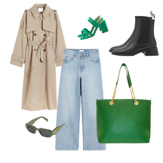 Borsa in Ecopelle Verde Arianna Borsa in Ecopelle Verde Arianna