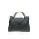 Borsa in Ecopelle e Pochette Nera Asia Borsa in Ecopelle e Pochette Nera Asia