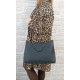 Borsa in Ecopelle e Pochette Nera Asia Borsa in Ecopelle e Pochette Nera Asia