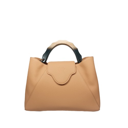 Borsa in Ecopelle e Pochette Salmone Asia