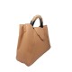 Borsa in Ecopelle e Pochette Salmone Asia Borsa in Ecopelle e Pochette Salmone Asia