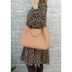 Borsa in Ecopelle e Pochette Salmone Asia Borsa in Ecopelle e Pochette Salmone Asia
