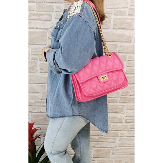 Borsa in Similpelle Fucsia Candy Borsa in Similpelle Fucsia Candy