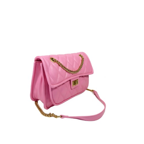 Borsa in Similpelle Rosa Candy