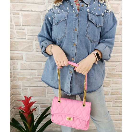 Borsa in Similpelle Rosa Candy Borsa in Similpelle Rosa Candy