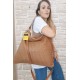 Borsa In Similpelle Cognac Chantal Big Borsa In Similpelle Cognac Chantal Big