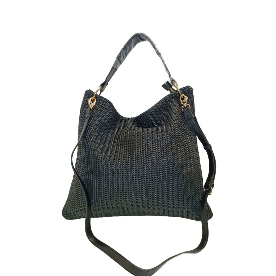 Borsa in Similpelle Nera Chantal Big Borsa in Similpelle Nera Chantal Big