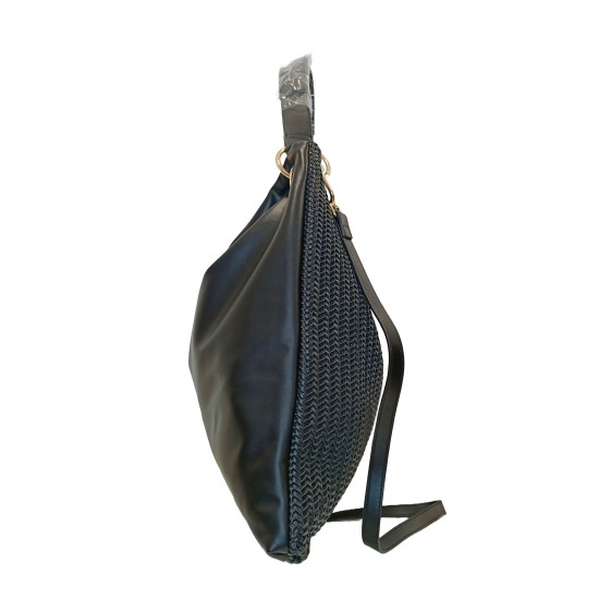 Borsa in Similpelle Nera Chantal Big Borsa in Similpelle Nera Chantal Big