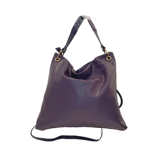 Borsa in Similpelle Viola Chantal Big Borsa in Similpelle Viola Chantal Big