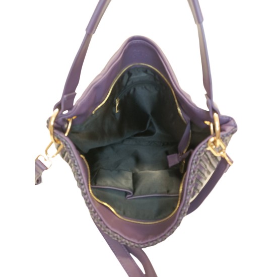 Borsa in Similpelle Viola Chantal Big Borsa in Similpelle Viola Chantal Big