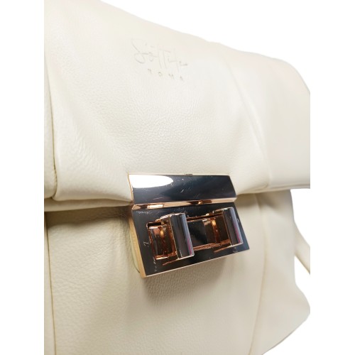 Borsa in Ecopelle Giallo Pastello Cloe