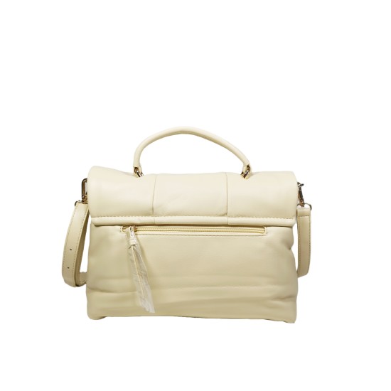 Borsa in Ecopelle Giallo Pastello Cloe Borsa in Ecopelle Giallo Pastello Cloe