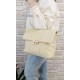Borsa in Ecopelle Giallo Pastello Cloe Borsa in Ecopelle Giallo Pastello Cloe