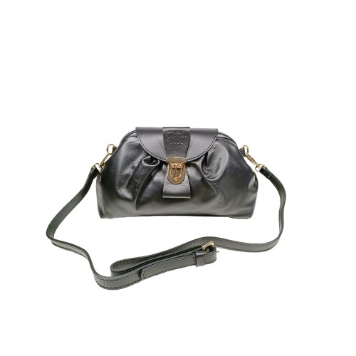Borsa in Pelle Nera Dafne