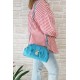 Borsa in Pelle Turchese Dafne Borsa in Pelle Turchese Dafne