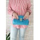 Borsa in Pelle Turchese Dafne Borsa in Pelle Turchese Dafne