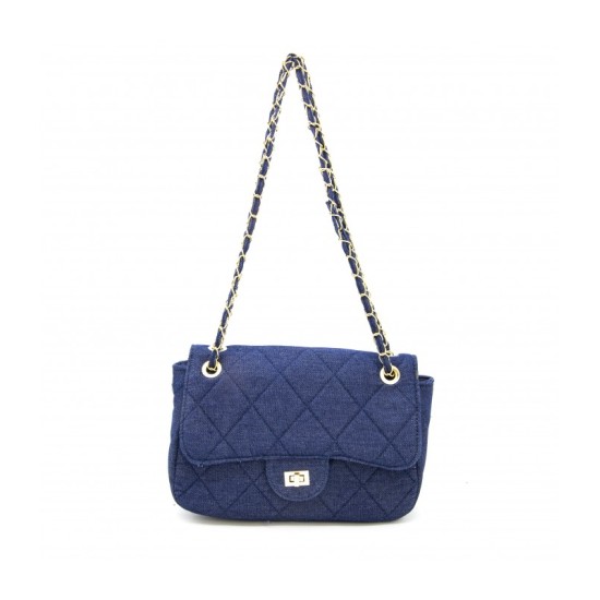 Denim bag Meggy Dark Blue Denim bag Meggy Dark Blue
