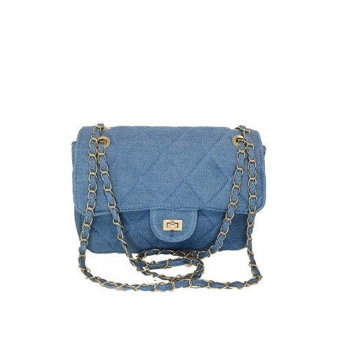 Denim bag Meggy Light Blue
