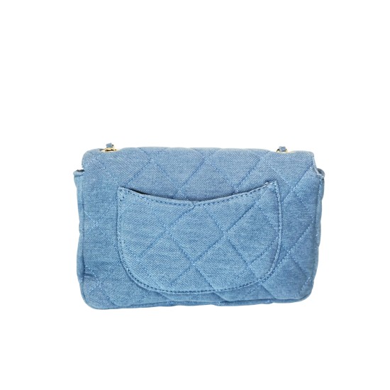 Denim bag Meggy Light Blue Denim bag Meggy Light Blue