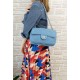 Denim bag Meggy Light Blue Denim bag Meggy Light Blue