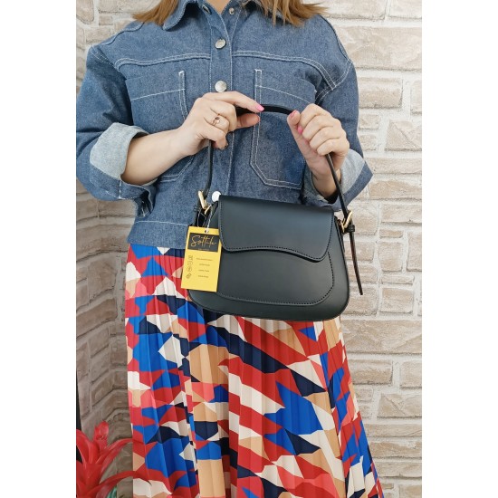 Borsetta in pelle Nera Janet Borsetta in pelle Nera Janet
