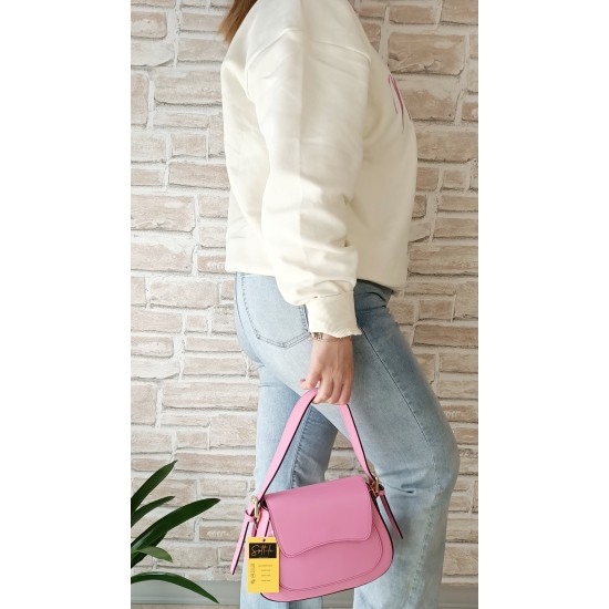 Borsetta in pelle Rosa Janet Borsetta in pelle Rosa Janet