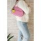 Borsetta in pelle Rosa Janet Borsetta in pelle Rosa Janet