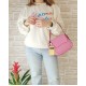 Borsetta in pelle Rosa Janet Borsetta in pelle Rosa Janet