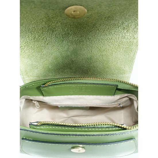 Borsetta in pelle Verde Janet Borsetta in pelle Verde Janet