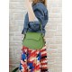 Borsetta in pelle Verde Janet Borsetta in pelle Verde Janet