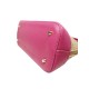 Borsa in Pelle e Rafia Luxury Fucsia Kenya Borsa in Pelle e Rafia Luxury Fucsia Kenya