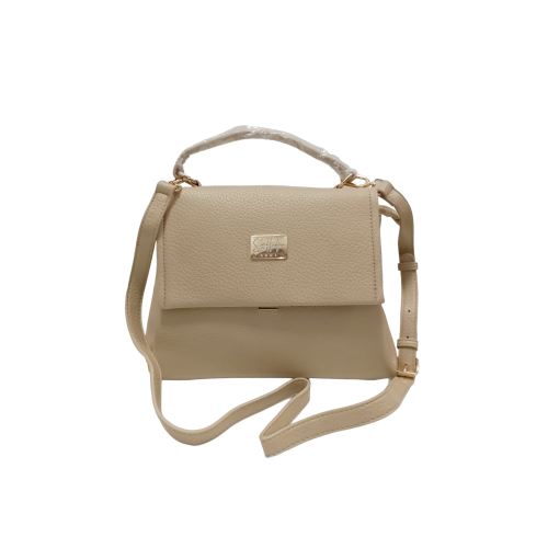 Borsa in Similpelle Beige Lucrezia