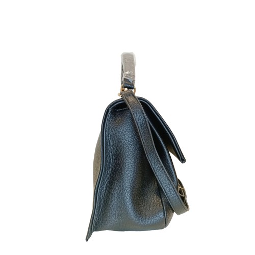 Borsa in Similpelle Nera Lucrezia