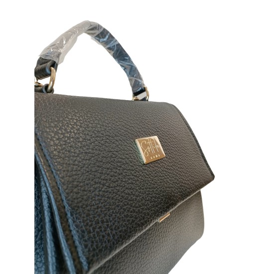 Borsa in Similpelle Nera Lucrezia Borsa in Similpelle Nera Lucrezia