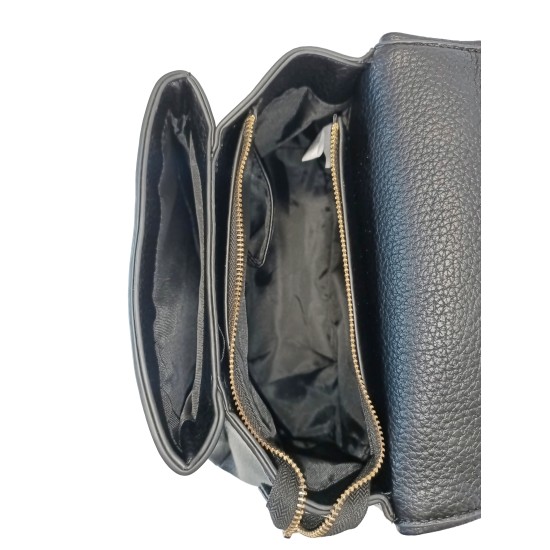 Borsa in Similpelle Nera Lucrezia Borsa in Similpelle Nera Lucrezia