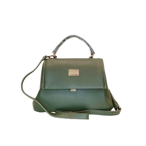 Borsa in Similpelle Verde Lucrezia