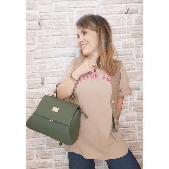 Borsa in Similpelle Verde Lucrezia Borsa in Similpelle Verde Lucrezia