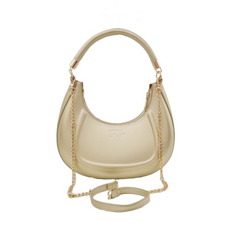 Borsa in Similpelle Gold Luna