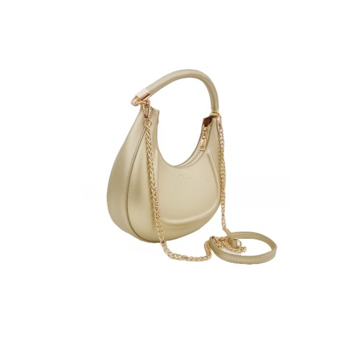 Borsa in Similpelle Gold Luna