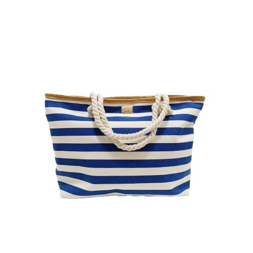Borsa Mare in Tela Blu Marina